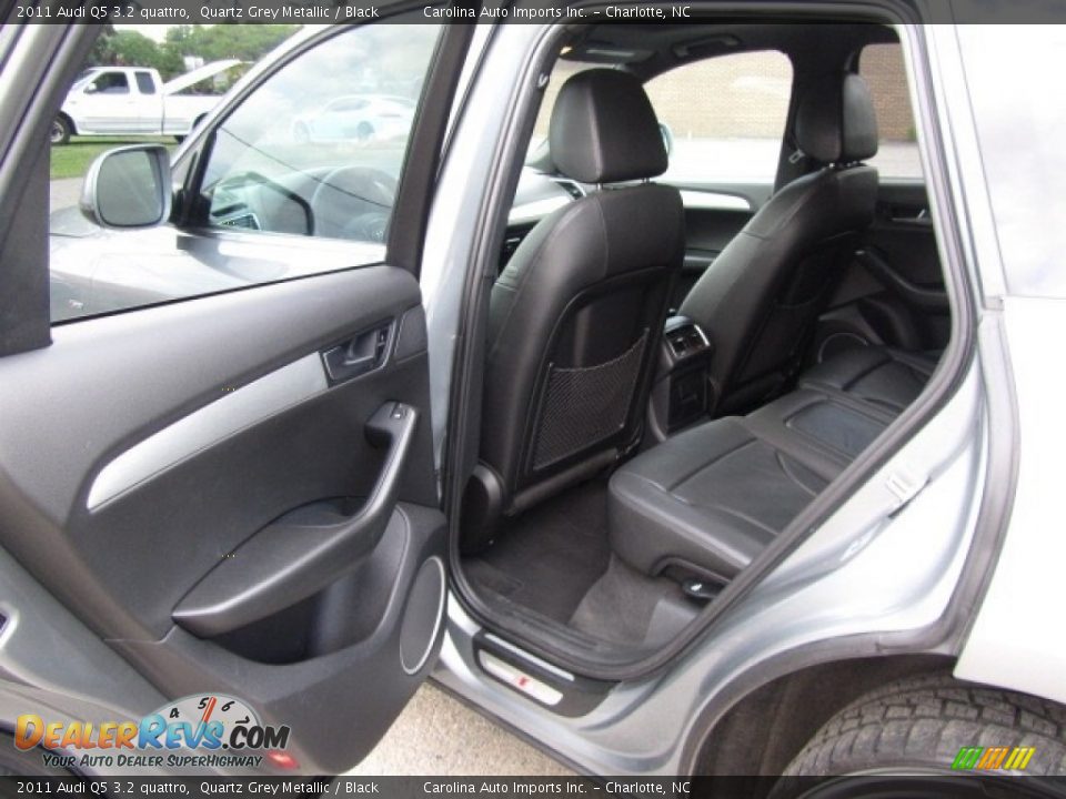 2011 Audi Q5 3.2 quattro Quartz Grey Metallic / Black Photo #19