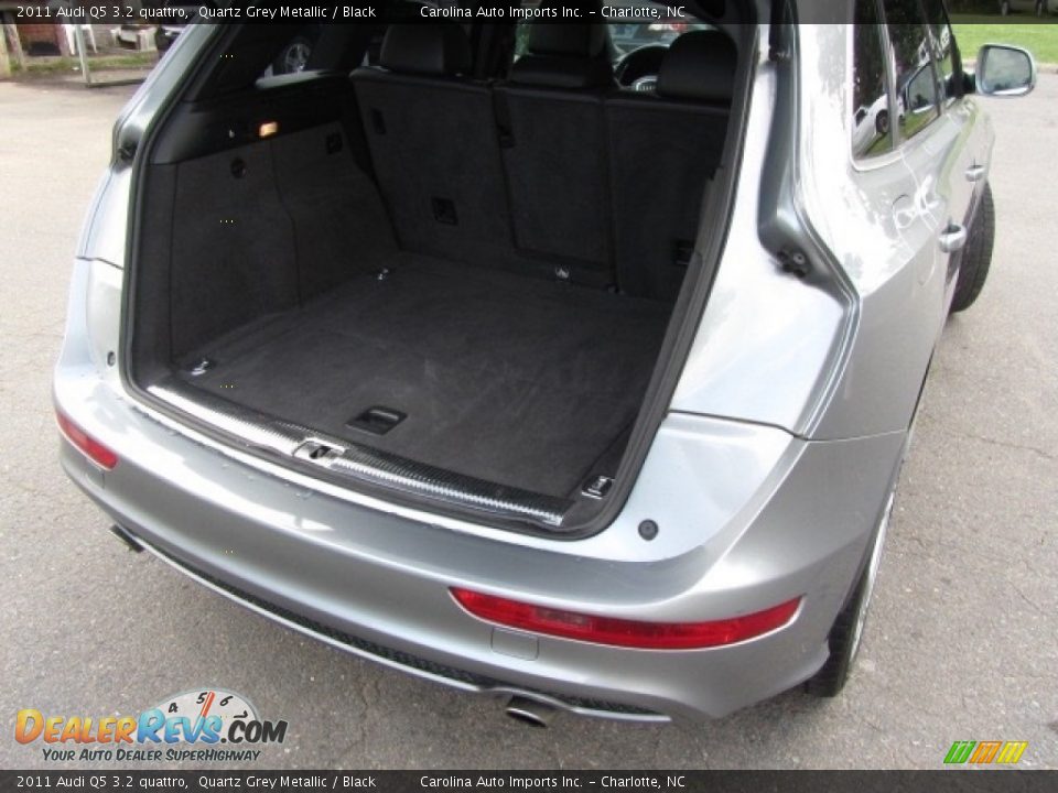 2011 Audi Q5 3.2 quattro Quartz Grey Metallic / Black Photo #20