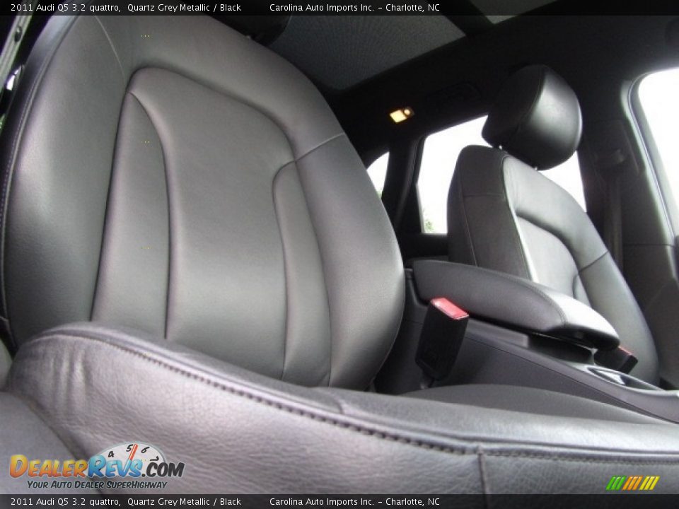 2011 Audi Q5 3.2 quattro Quartz Grey Metallic / Black Photo #22