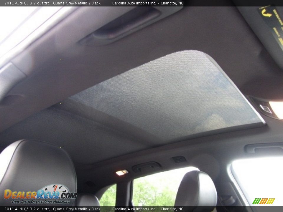 2011 Audi Q5 3.2 quattro Quartz Grey Metallic / Black Photo #23