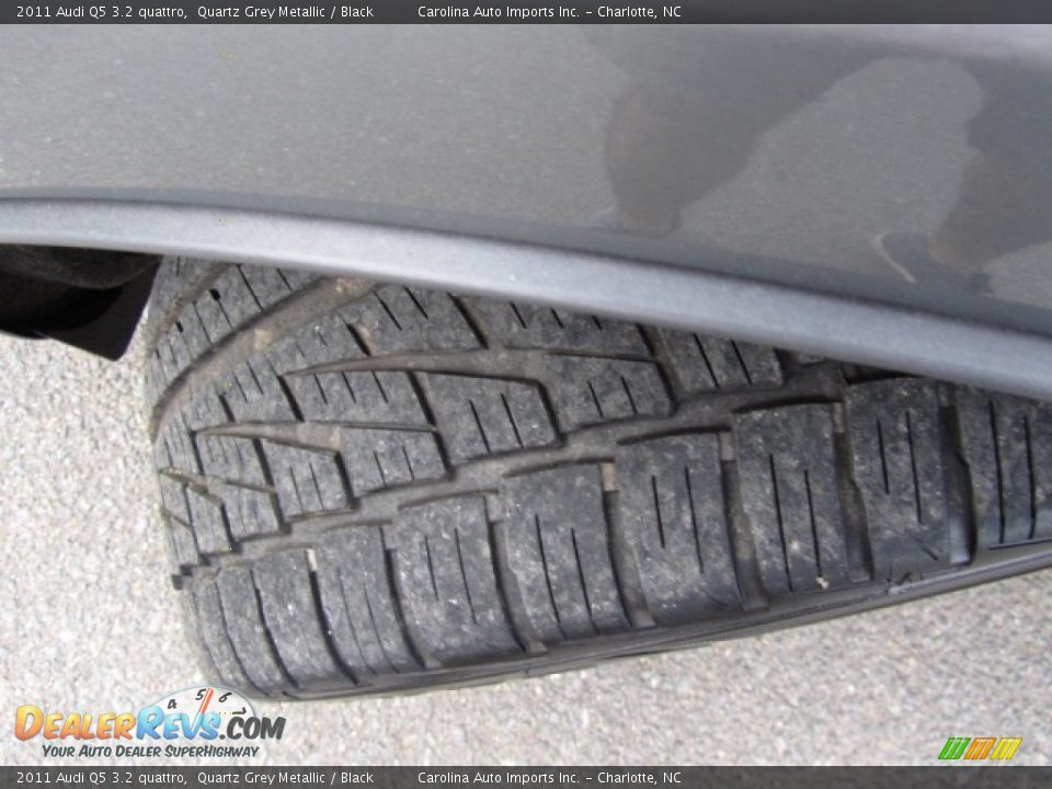 2011 Audi Q5 3.2 quattro Quartz Grey Metallic / Black Photo #27