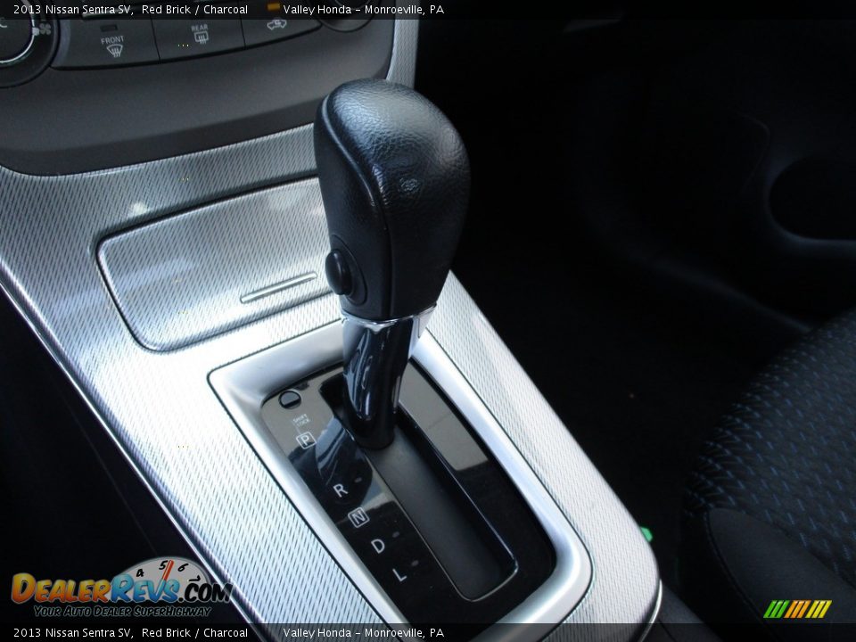 2013 Nissan Sentra SV Red Brick / Charcoal Photo #15