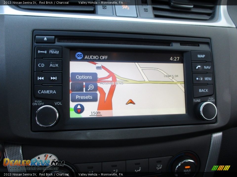 2013 Nissan Sentra SV Red Brick / Charcoal Photo #16