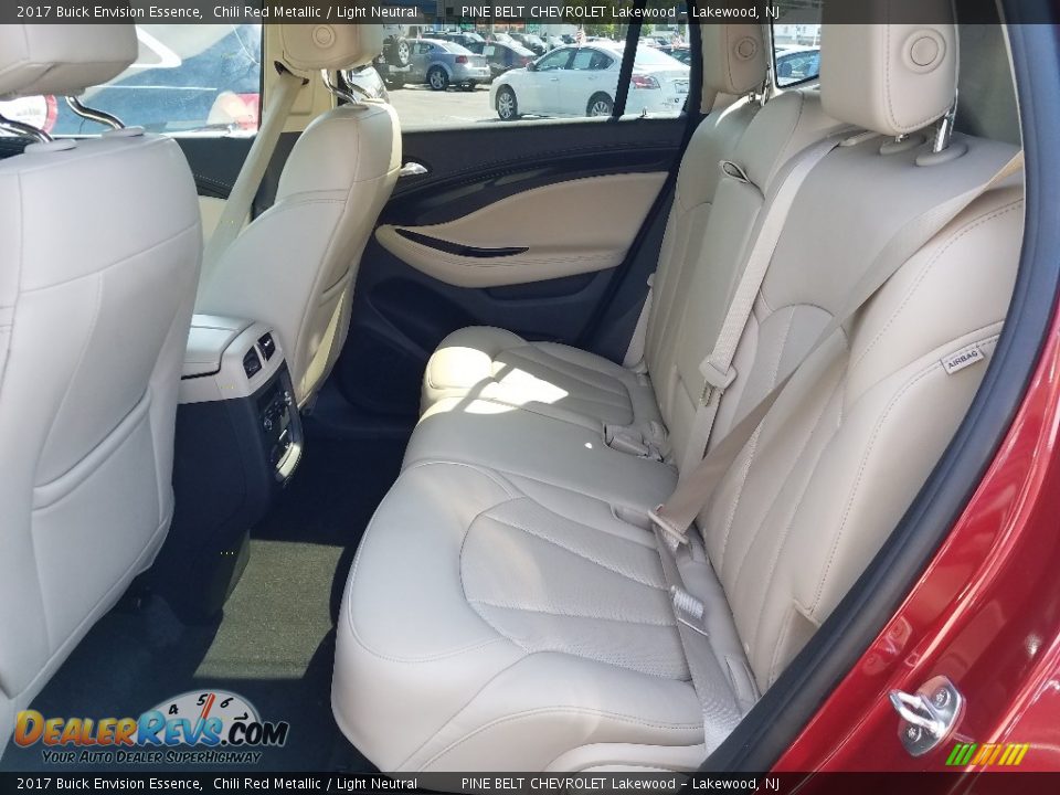 2017 Buick Envision Essence Chili Red Metallic / Light Neutral Photo #3