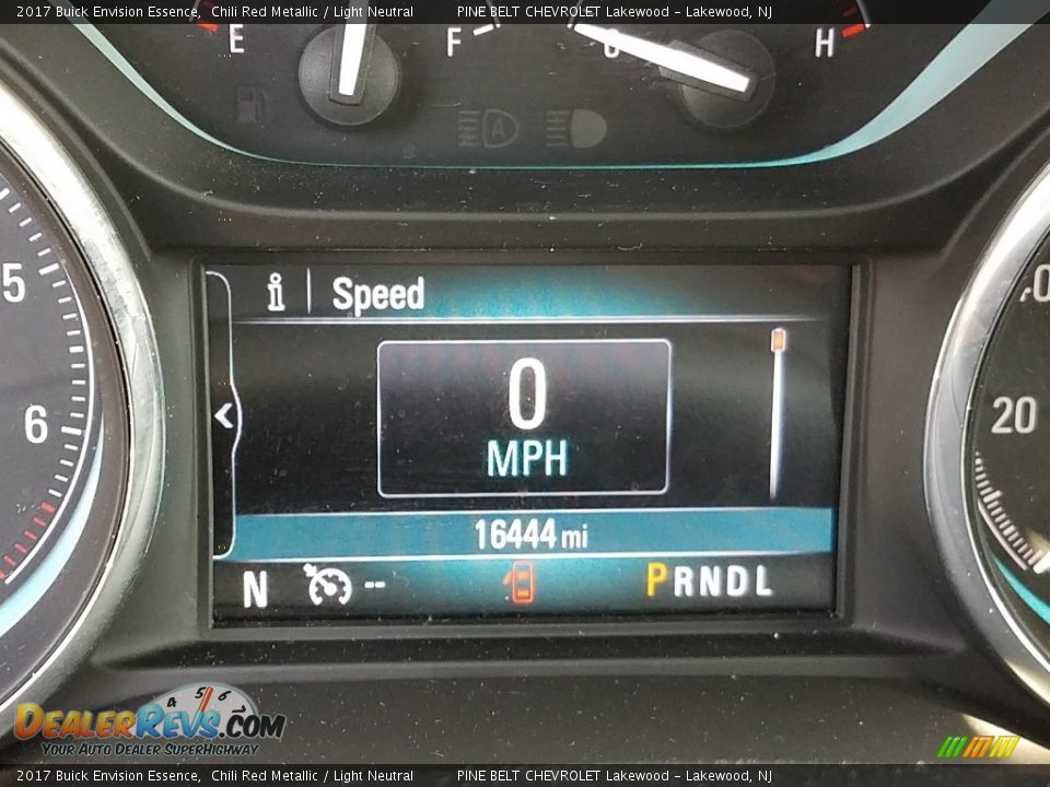 2017 Buick Envision Essence Chili Red Metallic / Light Neutral Photo #5