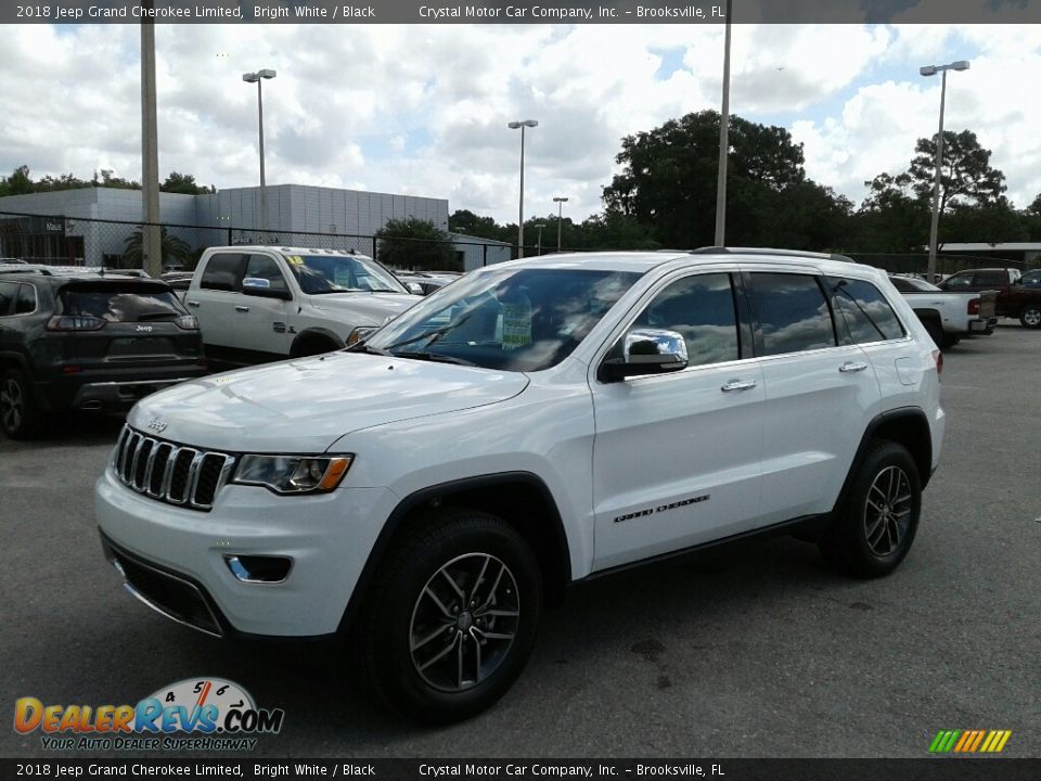 2018 Jeep Grand Cherokee Limited Bright White / Black Photo #1