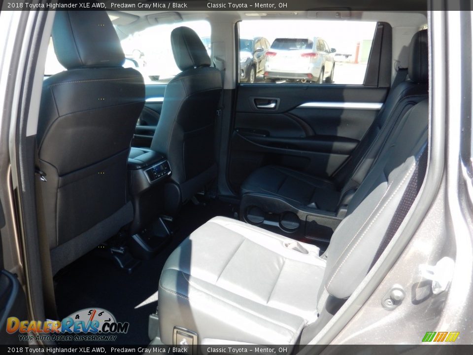2018 Toyota Highlander XLE AWD Predawn Gray Mica / Black Photo #4