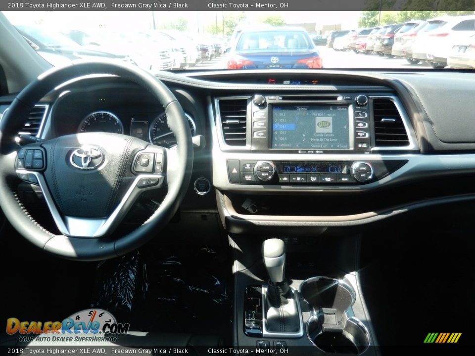 2018 Toyota Highlander XLE AWD Predawn Gray Mica / Black Photo #5