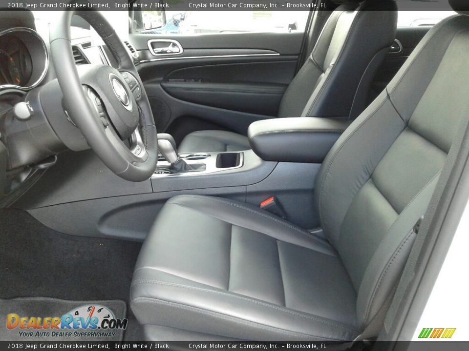 2018 Jeep Grand Cherokee Limited Bright White / Black Photo #9