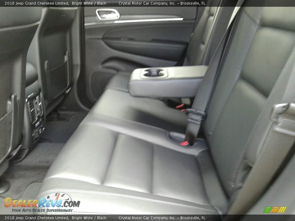 2018 Jeep Grand Cherokee Limited Bright White / Black Photo #10