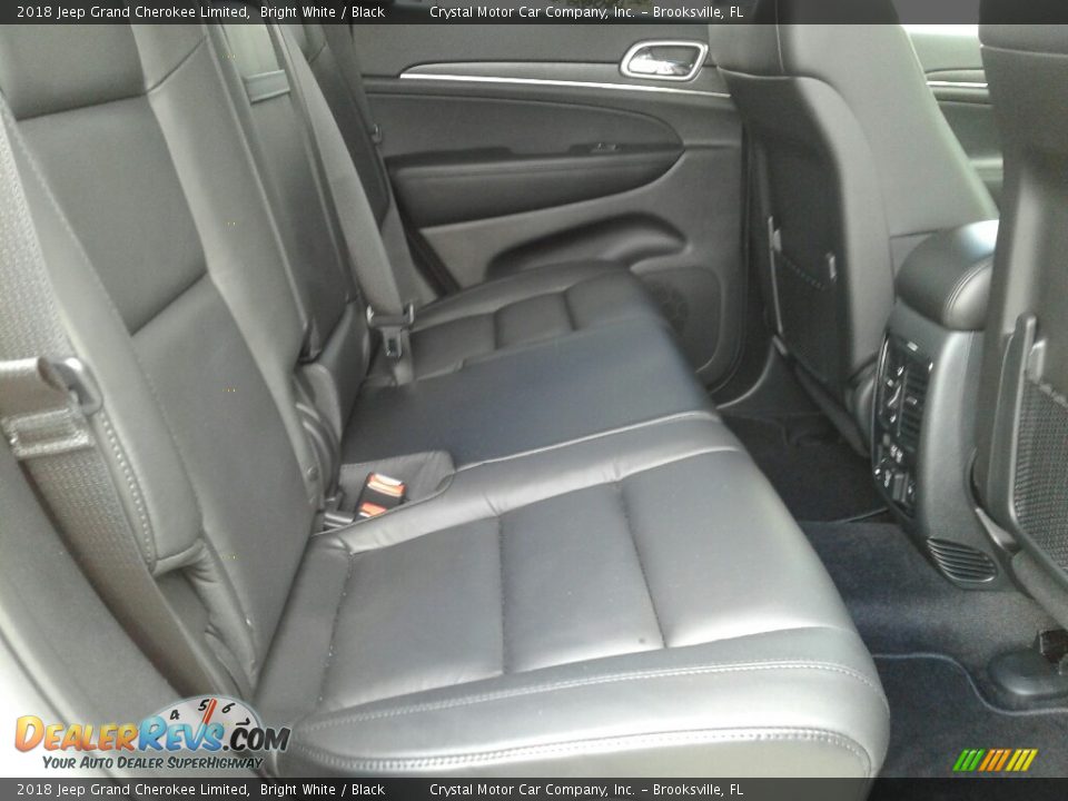 2018 Jeep Grand Cherokee Limited Bright White / Black Photo #11