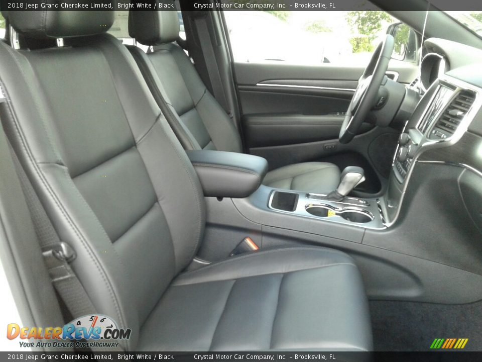 2018 Jeep Grand Cherokee Limited Bright White / Black Photo #12