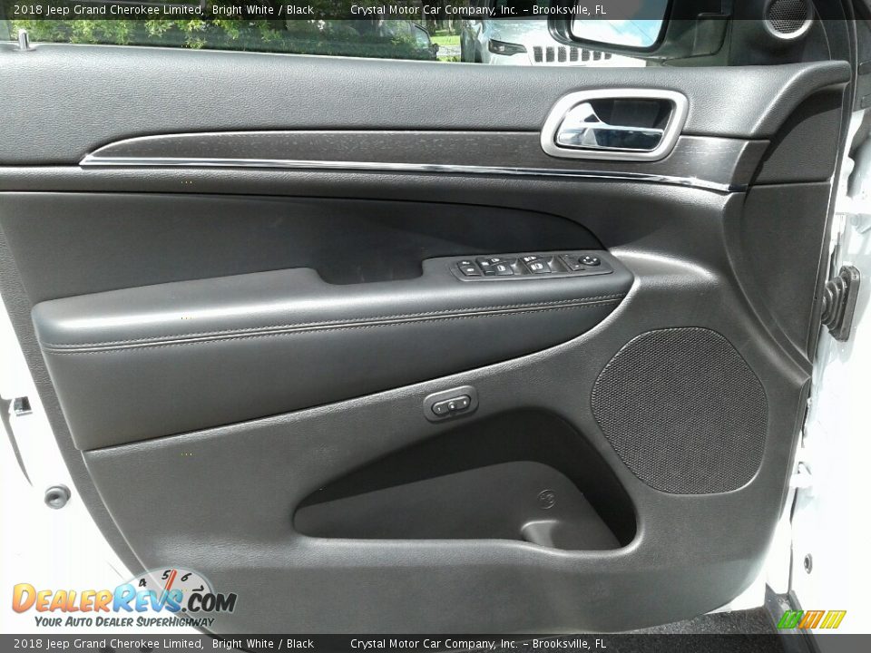 2018 Jeep Grand Cherokee Limited Bright White / Black Photo #17