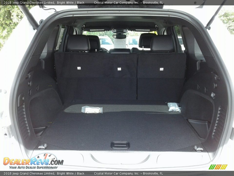 2018 Jeep Grand Cherokee Limited Bright White / Black Photo #19