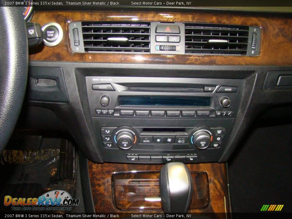 2007 BMW 3 Series 335xi Sedan Titanium Silver Metallic / Black Photo #9