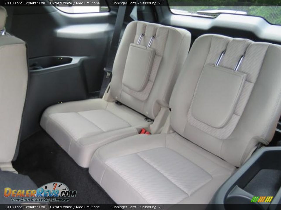Rear Seat of 2018 Ford Explorer FWD Photo #6