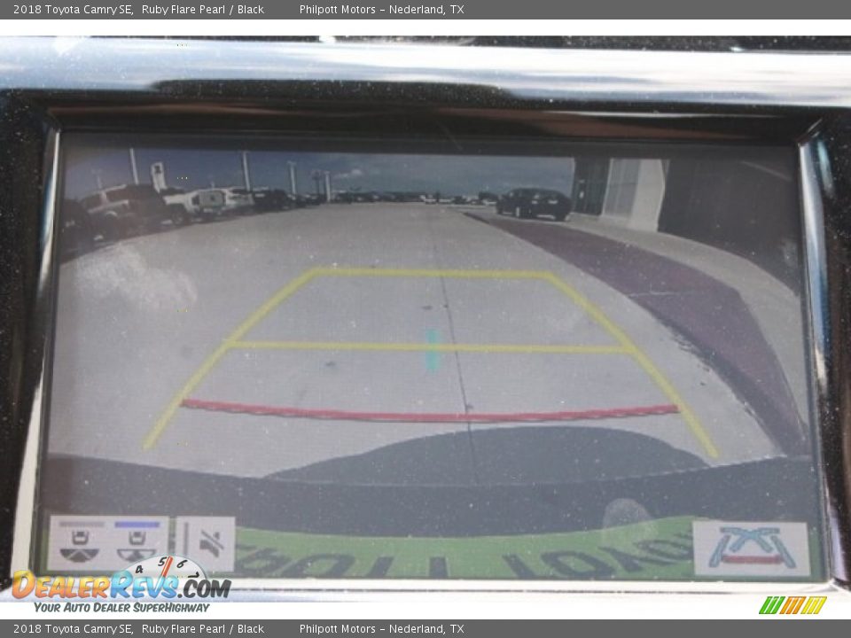 2018 Toyota Camry SE Ruby Flare Pearl / Black Photo #16