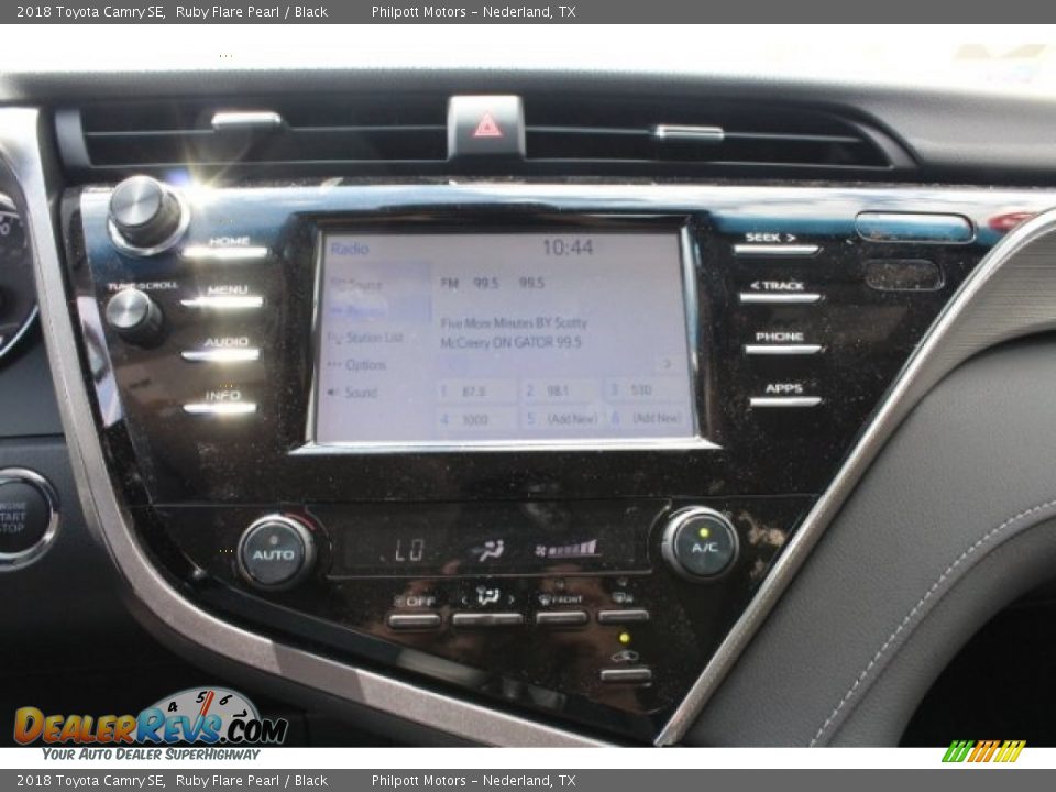2018 Toyota Camry SE Ruby Flare Pearl / Black Photo #17