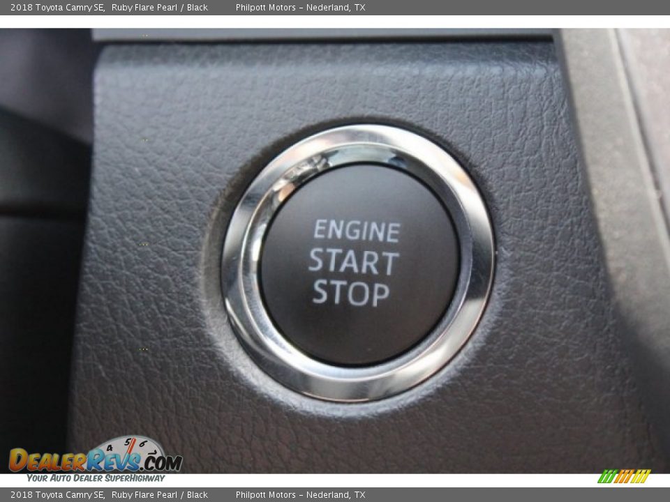 2018 Toyota Camry SE Ruby Flare Pearl / Black Photo #19