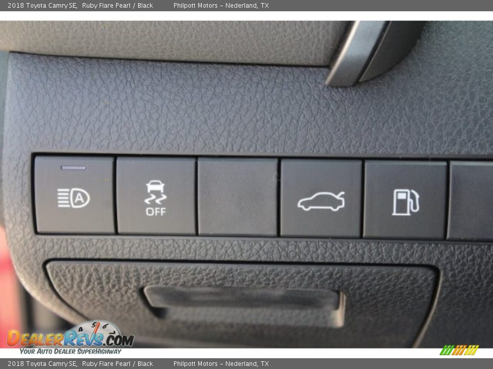 2018 Toyota Camry SE Ruby Flare Pearl / Black Photo #23