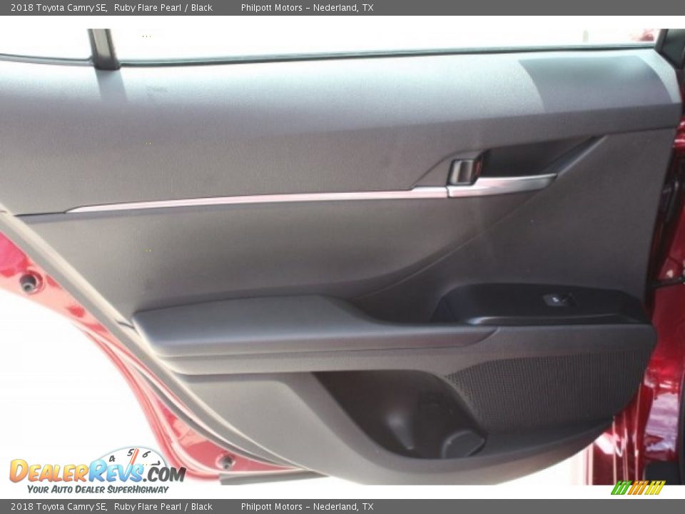 2018 Toyota Camry SE Ruby Flare Pearl / Black Photo #24