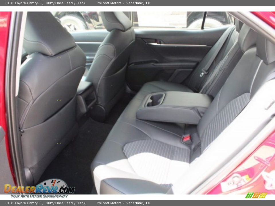 2018 Toyota Camry SE Ruby Flare Pearl / Black Photo #25