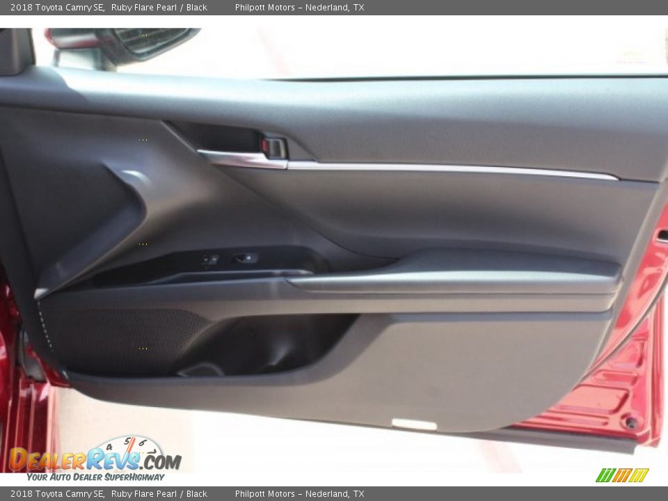 2018 Toyota Camry SE Ruby Flare Pearl / Black Photo #31