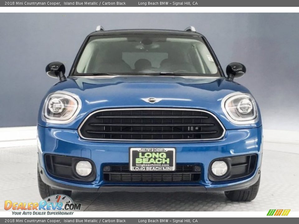 2018 Mini Countryman Cooper Island Blue Metallic / Carbon Black Photo #2