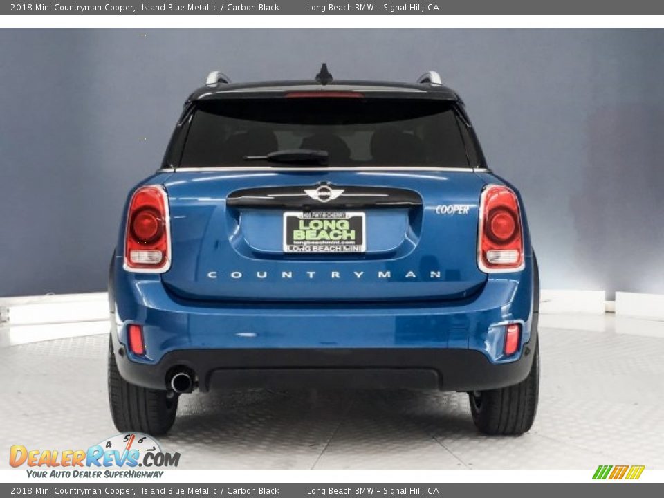 2018 Mini Countryman Cooper Island Blue Metallic / Carbon Black Photo #3