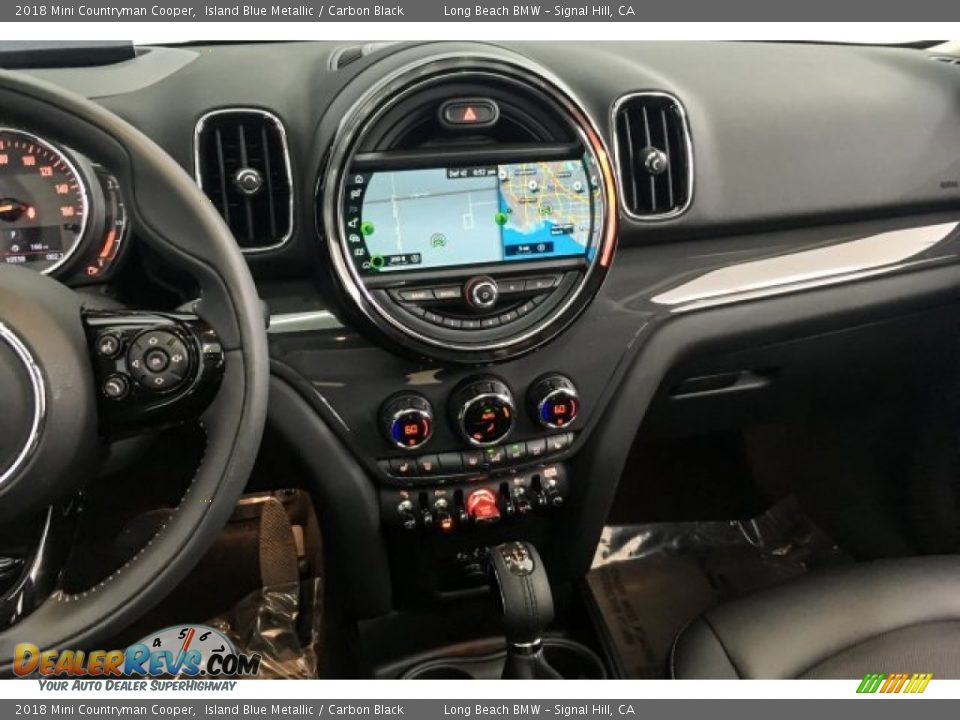 2018 Mini Countryman Cooper Island Blue Metallic / Carbon Black Photo #5