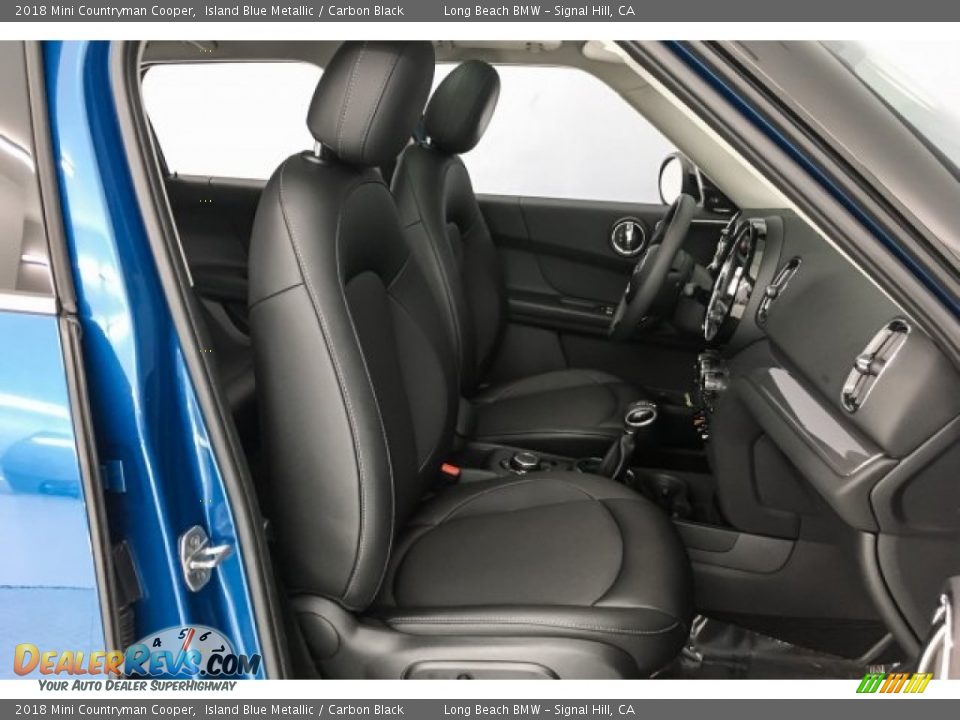 2018 Mini Countryman Cooper Island Blue Metallic / Carbon Black Photo #6