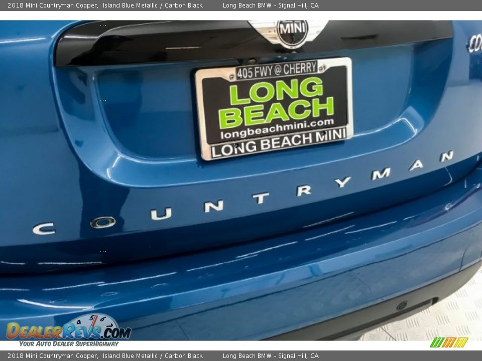2018 Mini Countryman Cooper Island Blue Metallic / Carbon Black Photo #7