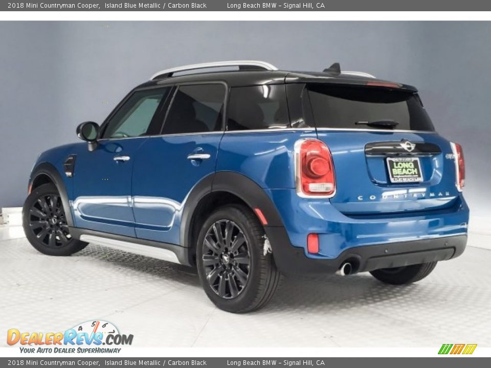 2018 Mini Countryman Cooper Island Blue Metallic / Carbon Black Photo #10