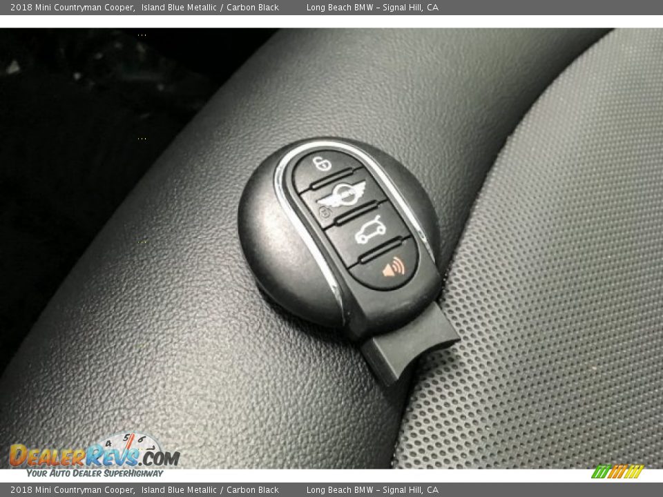 2018 Mini Countryman Cooper Island Blue Metallic / Carbon Black Photo #11