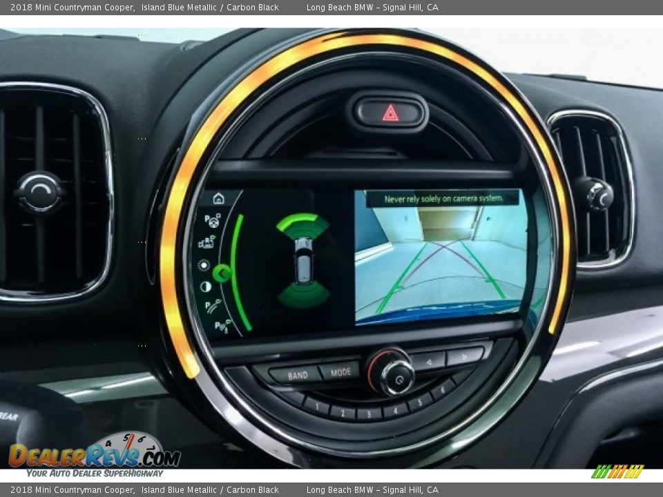 2018 Mini Countryman Cooper Island Blue Metallic / Carbon Black Photo #14