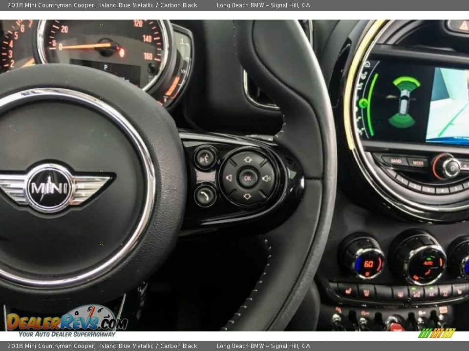 2018 Mini Countryman Cooper Island Blue Metallic / Carbon Black Photo #17