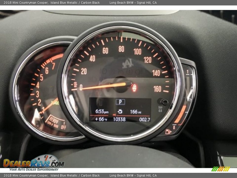 2018 Mini Countryman Cooper Island Blue Metallic / Carbon Black Photo #18