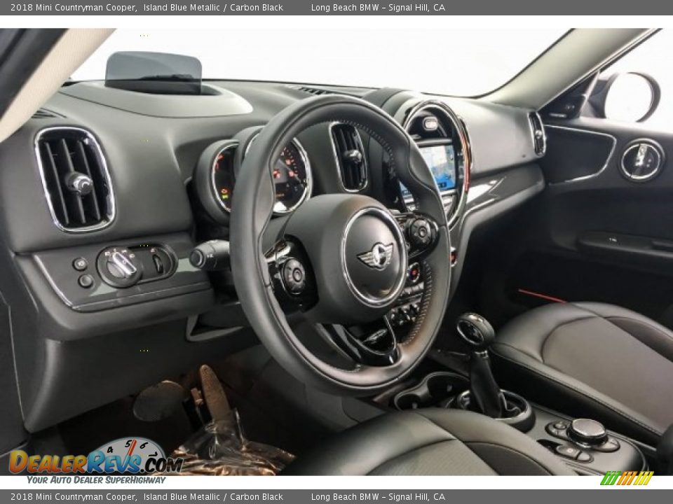 2018 Mini Countryman Cooper Island Blue Metallic / Carbon Black Photo #20