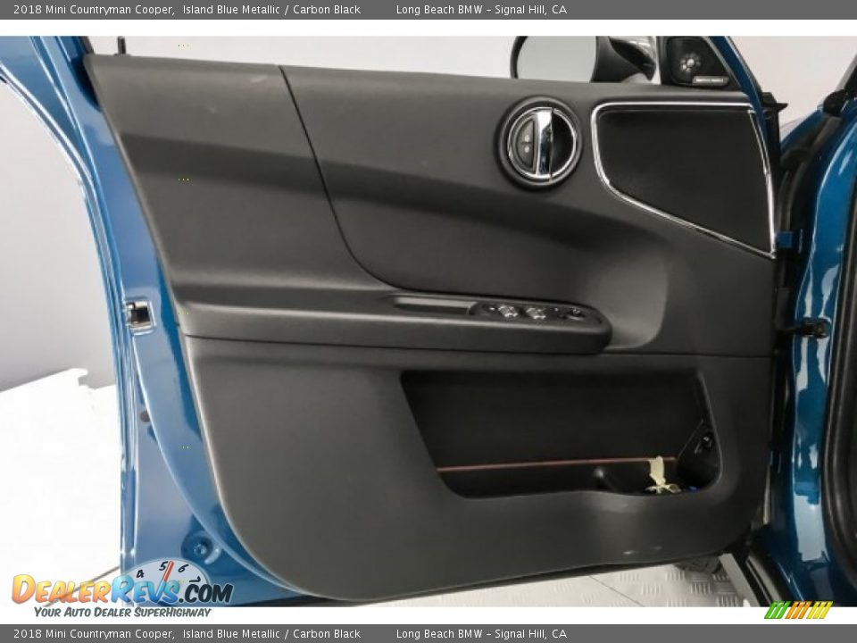 2018 Mini Countryman Cooper Island Blue Metallic / Carbon Black Photo #23