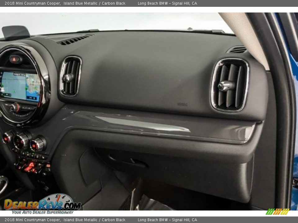 2018 Mini Countryman Cooper Island Blue Metallic / Carbon Black Photo #24