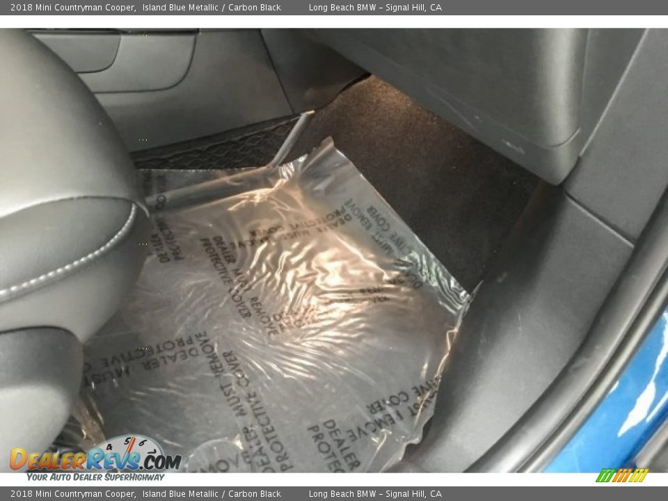 2018 Mini Countryman Cooper Island Blue Metallic / Carbon Black Photo #25
