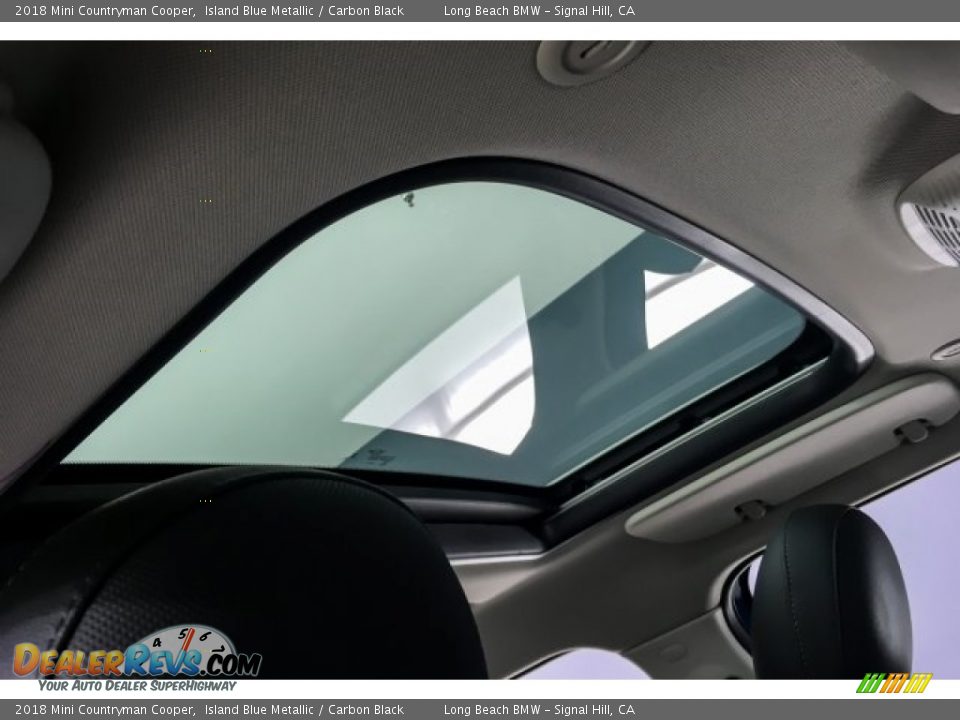 2018 Mini Countryman Cooper Island Blue Metallic / Carbon Black Photo #26