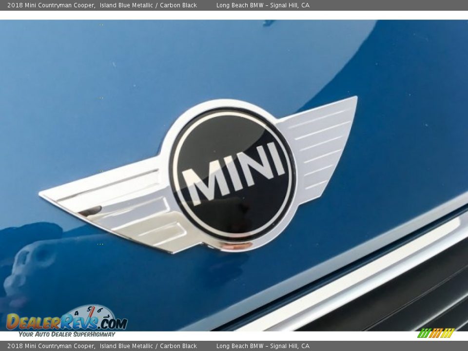 2018 Mini Countryman Cooper Island Blue Metallic / Carbon Black Photo #30
