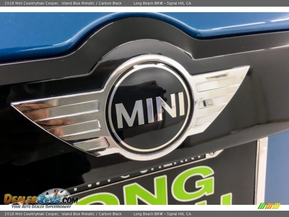 2018 Mini Countryman Cooper Island Blue Metallic / Carbon Black Photo #32