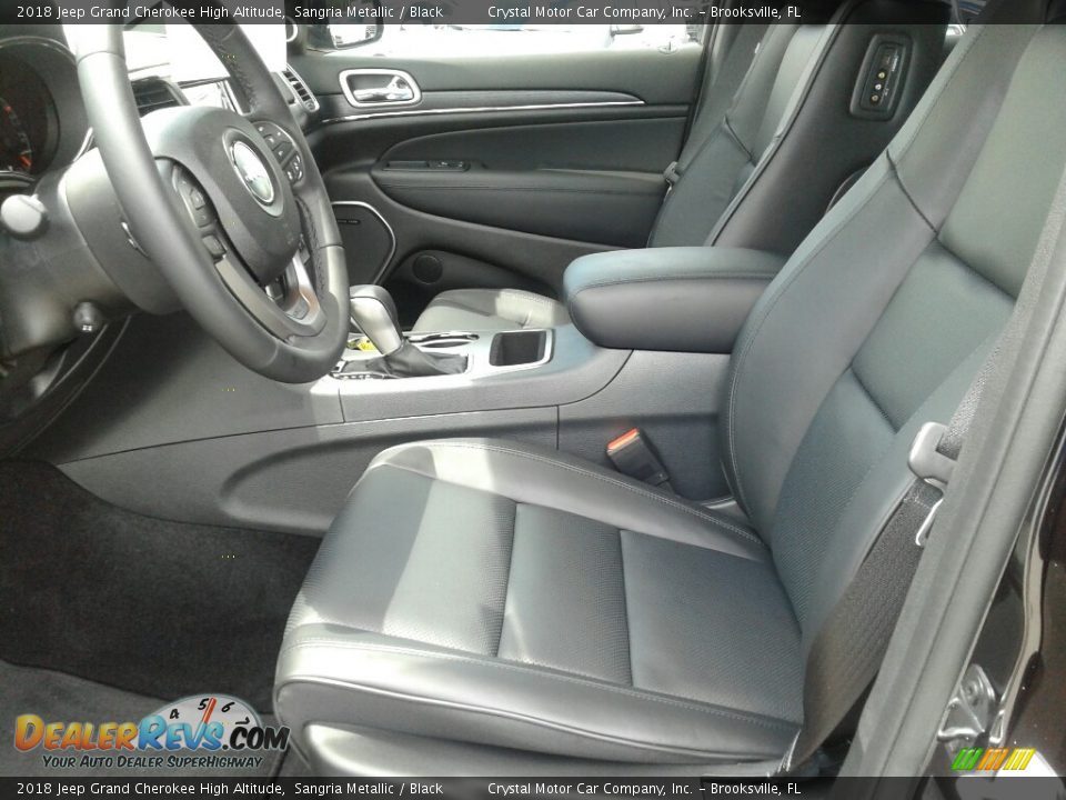2018 Jeep Grand Cherokee High Altitude Sangria Metallic / Black Photo #9