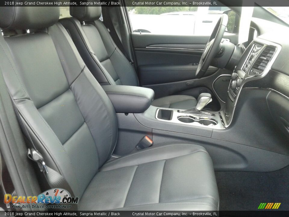 2018 Jeep Grand Cherokee High Altitude Sangria Metallic / Black Photo #12