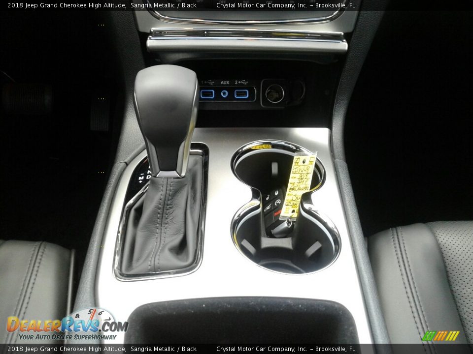 2018 Jeep Grand Cherokee High Altitude Sangria Metallic / Black Photo #16