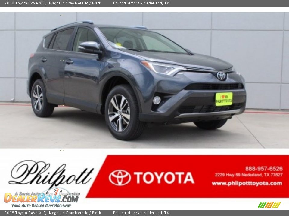 2018 Toyota RAV4 XLE Magnetic Gray Metallic / Black Photo #1