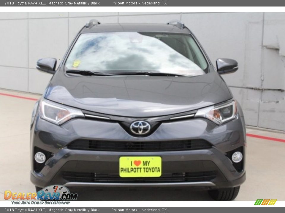 2018 Toyota RAV4 XLE Magnetic Gray Metallic / Black Photo #2