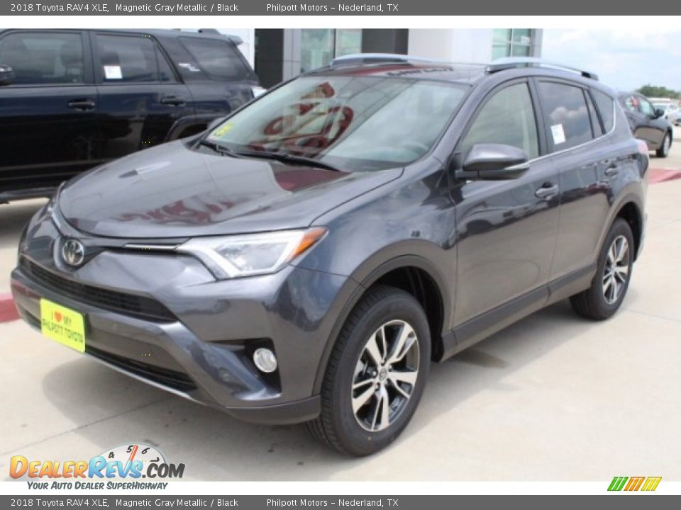 2018 Toyota RAV4 XLE Magnetic Gray Metallic / Black Photo #3